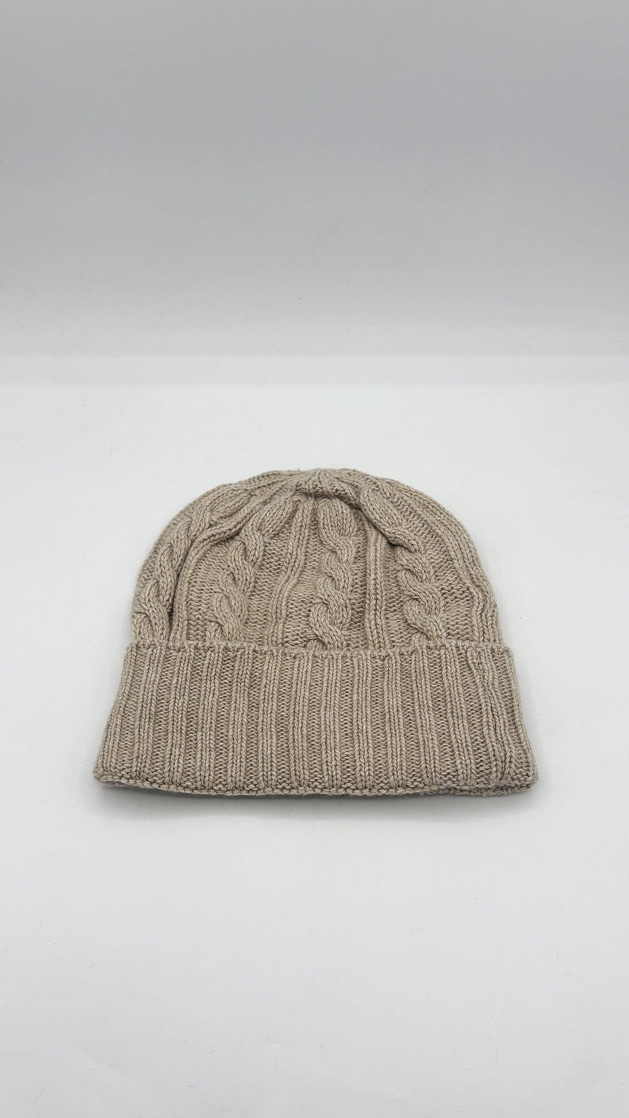 Cuffia con treccia Cashmere - Made in Italy