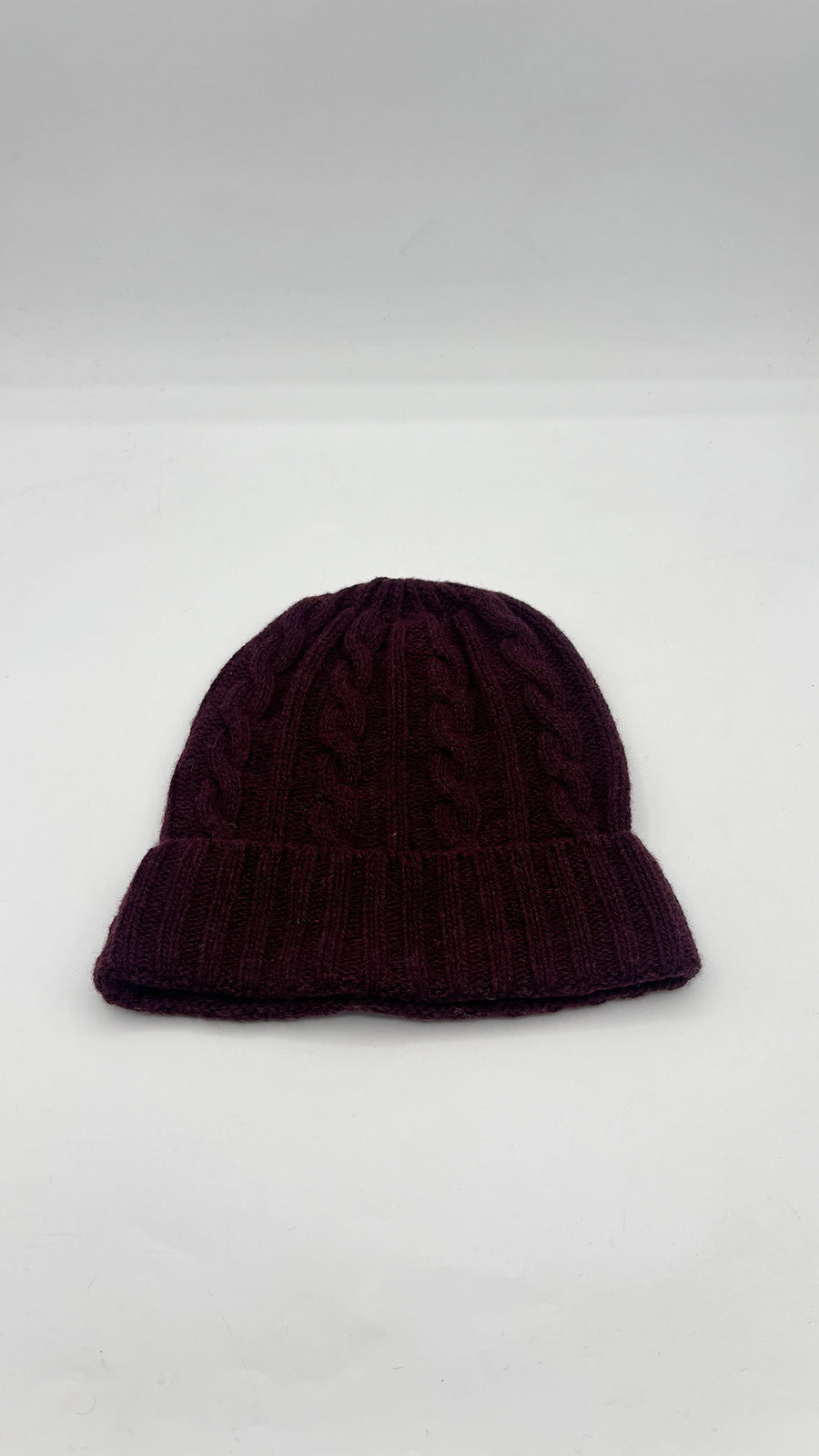 Cuffia con treccia Cashmere - Made in Italy