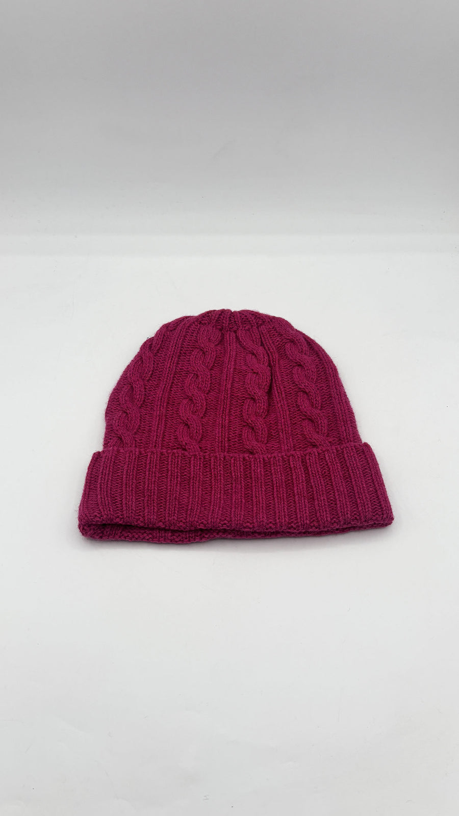 Cuffia con treccia Cashmere - Made in Italy