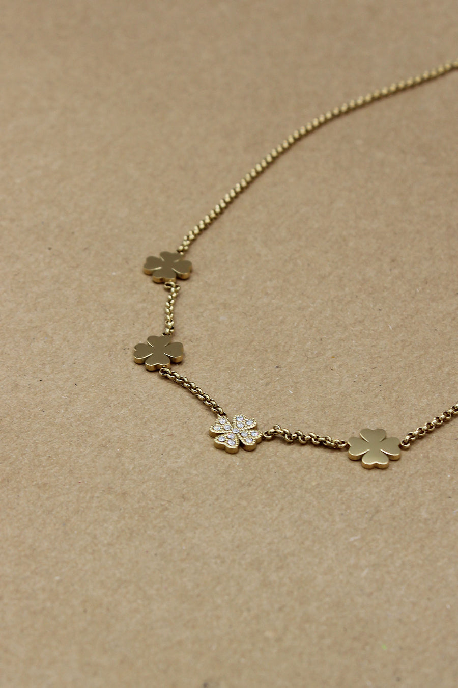 Collana Quadrifoglio