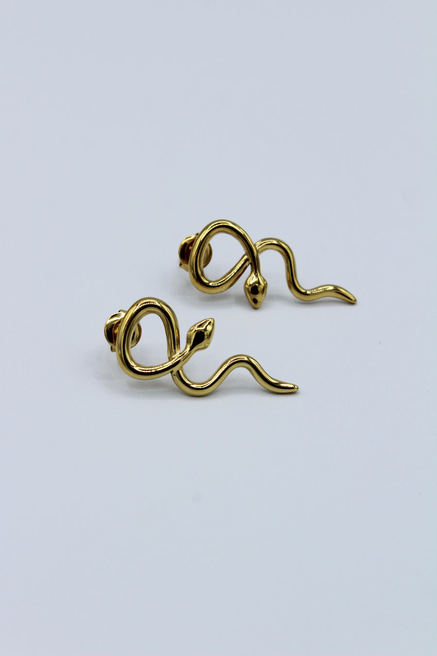 Snake earrings